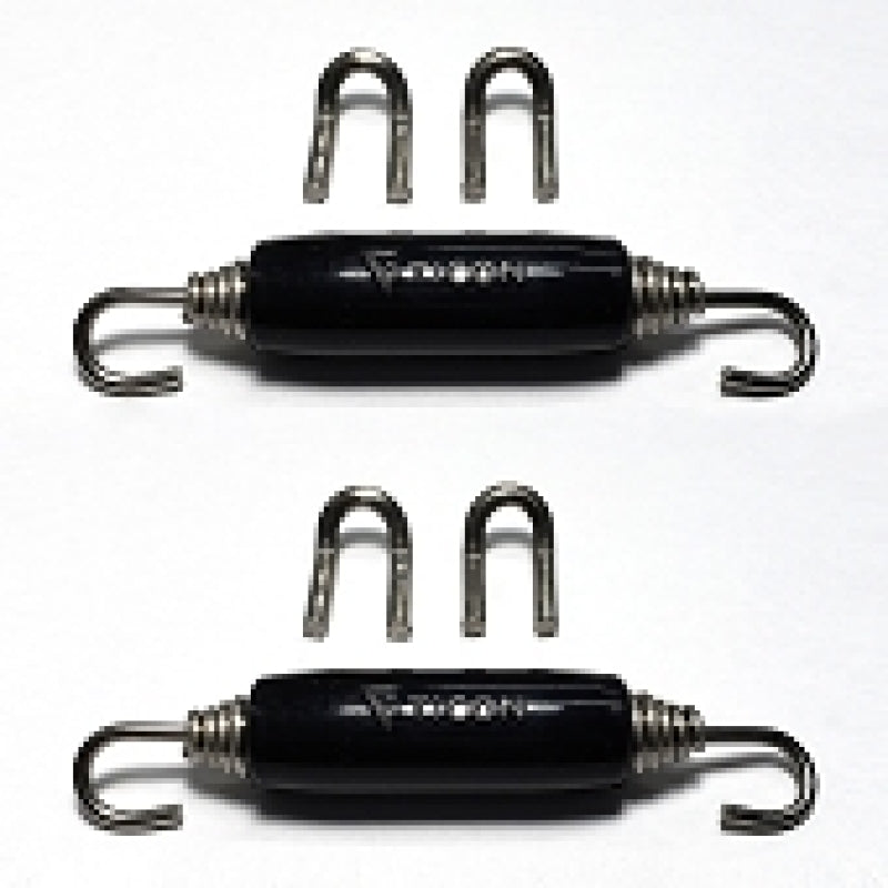 Stainless Bros Spring Tab Kit - SS304 (Single / 1 Spring 2 Hooks and 1 Green Silicone Sleeve)