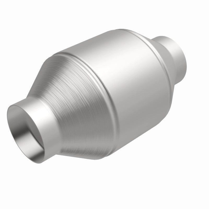 MagnaFlow Conv Univ 2.5in Inlet/Outlet Center/Center Round 3in Body L x 5in W x 8.75in Overall L