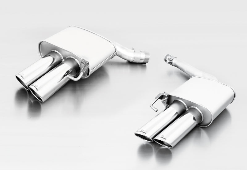 Remus Carbon 84mm Angled Titanium Internals w/Adjustable Clamp Tail Pipe Set (Quad Tips)