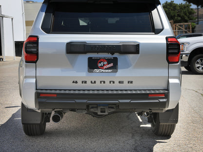 aFe 2025 Toyota 4-Runner 2.5in to 3in SS-304 Cat-Back Exhaust w/ Black Tip