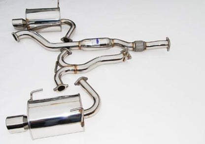 Invidia 08-09 WRX Sedan Q300 Dual Stainless Steel Tip Cat-back Exhaust