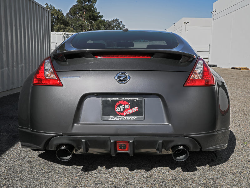 aFe Takeda Cat-Back Exhaust System Nissan 370Z 09-20 V6-3.7L- Black Tip