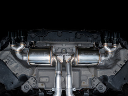 AWE Tuning 22-26 BMW M240i (G42) Touring Edition Exhaust - Diamond Black Tips
