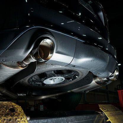 Stainless Works 18-19 Dodge Durango 6.4L Redline Catback Exhaust w/ Polished Tips