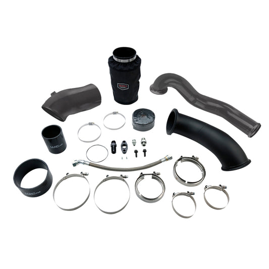 Wehrli 2004.5-07 Cummins 5.9L S400 High Mount Turbo 2nd Gen Swap Kit - Gun Metal
