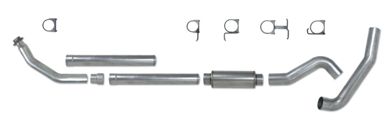 Diamond Eye KIT 5in Turbo Back SGL AL: 94-02 DODGE CUMMINS 5.9L