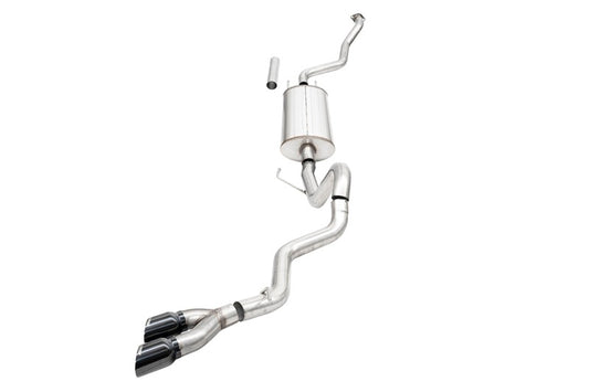 Corsa 24-25 Toyota Tacoma (2.4L Turbo) Sport Cat-Back - 4in Black Tip