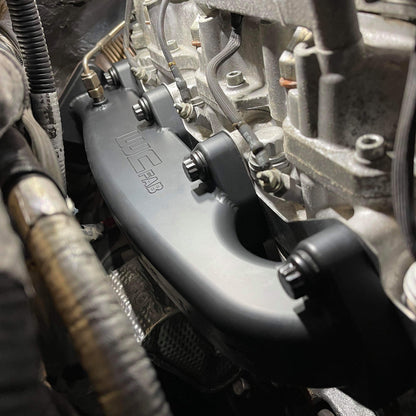 Wehrli 01-04 Duramax LB7 Billet Exhaust Manifold & SS Up Pipes w/ Gaskets and ARP Hardware