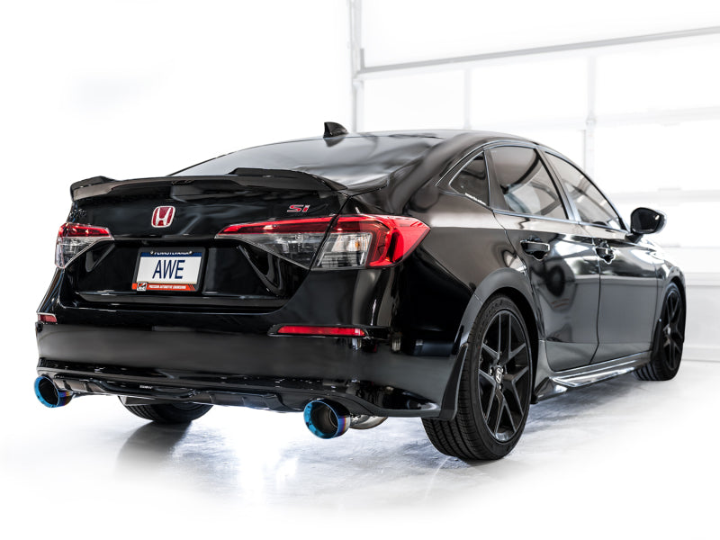 AWE 22-26 Civic Si / Acura Integra Track Edition Dual Vapor Blue Exhaust