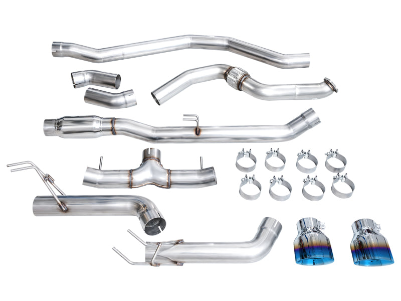 AWE 22-26 Civic Si / Acura Integra Track Edition Dual Vapor Blue Exhaust