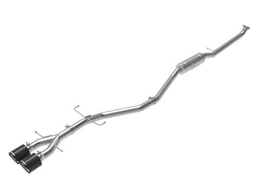 aFe Takeda 2.5in 304SS Cat-Back Exhaust System 17-20 Honda Civic SI Coupe L4-1.5L (t)