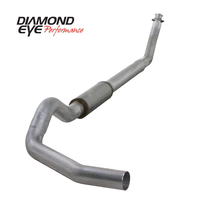Diamond Eye KIT 5in Turbo Back SGL AL: 94-02 DODGE CUMMINS 5.9L
