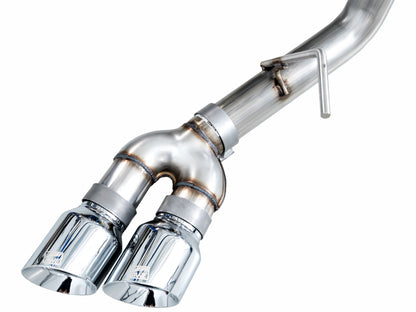 AWE Tuning 2021+ GMC Tahoe/Yukon 5.3L 0FG Side Exit Catback Exhaust - Chrome Silver Tips