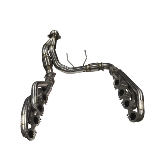 Kooks 21-23 Ford F150 Coyote V8 5.0L 1-7/8in SS Header w/ Catted Connection Pipe