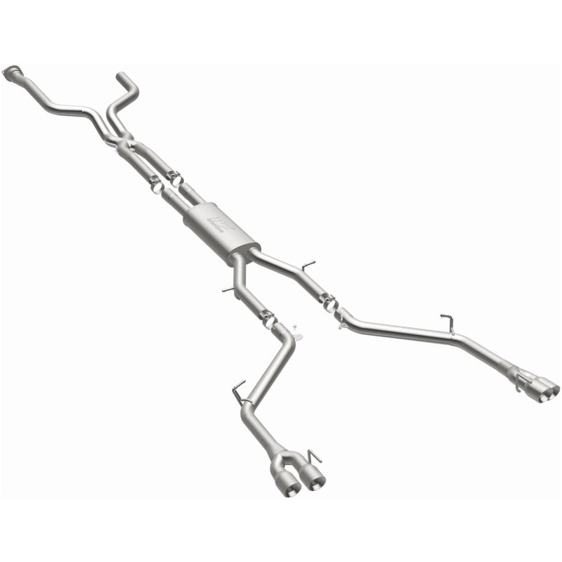 MagnaFlow CatBack 16-19 Cadillac CT6 V6 3.0L Street Series 2.5in Pipe Dia Polished Tips
