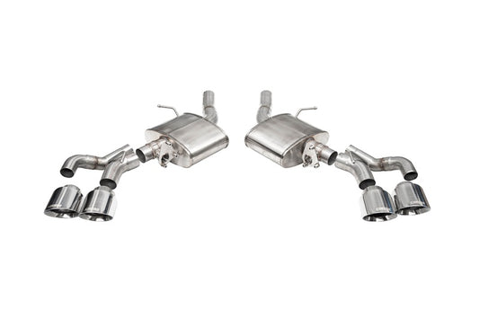 Corsa 2022-2025 Cadillac CT5-V Blackwing 3in Axle-Back - Act. Exh. - Dual Rear Exit - Twin 4.5inTips
