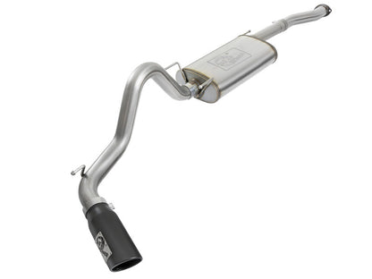 aFe MACHForce XP Cat-Back SS w/Black Tips 16 Toyota Tacoma V6-3.5L