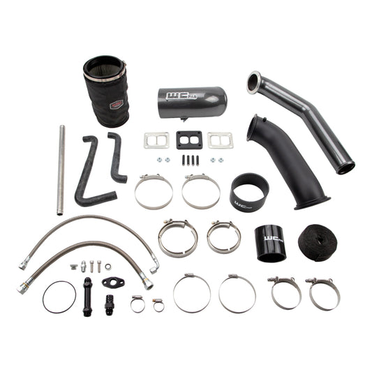 Wehrli 04.5-07 Cummins 5.9L S400 High Mount Turbo 2nd Gen Swap Kit - Sparkle Bomber Orange