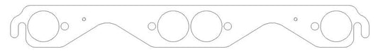 Cometic Chevrolet Gen-1 Small Block V8 .030in MLS Exhaust Manifold Gasket Set - 1.625in Round Ports