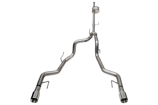 Corsa 2022-2025 Ford F-150 SuperCrew/5.5ft Bed 5.0L V8 Xtreme Cat-Back Dual Rear Exit-Polished