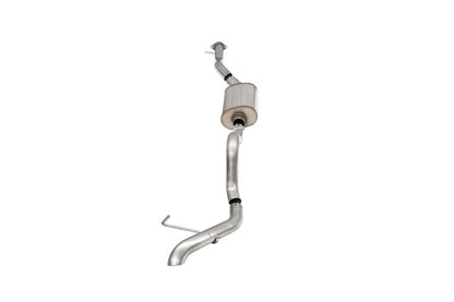 Corsa 2021-2025 Ford Bronco 2.3L 4-Door 2.75in Cat-Back Single Side Exhaust w/ Turndown Exhaust Tip