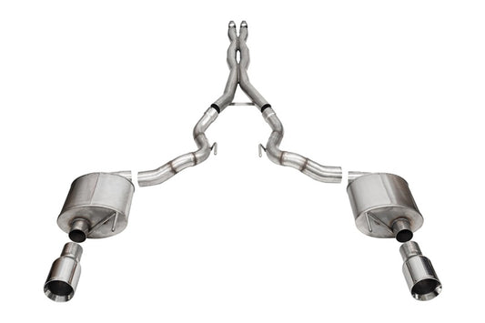 Corsa 2020+ Cadillac CT5-V 3in Cat Back Exhaust - 4.5in Polished Twin Tips (Xtreme)