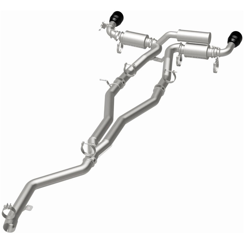 MagnaFlow 2020+ Toyota Supra SPEQ Series Cat-Back Performance Exhaust System w/ Black Chrome Tips