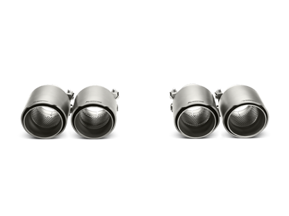 Akrapovic Replacement Titanium Tail Pipe - Single (for S-ME/TI/4)
