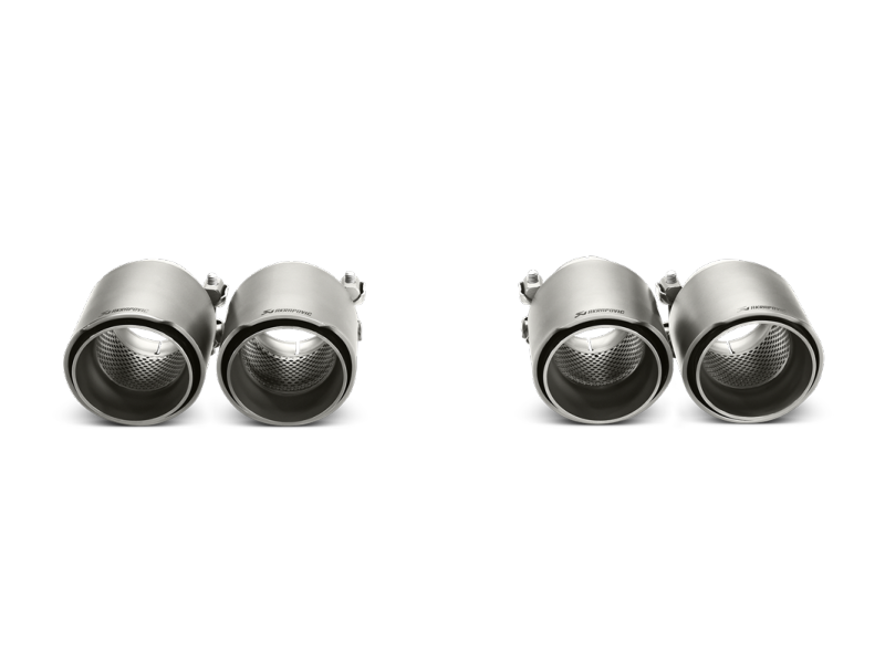 Akrapovic 14-15 Porsche 911 Turbo/Turbo S (991) Replacement Tail Pipe - Left (Titanium)