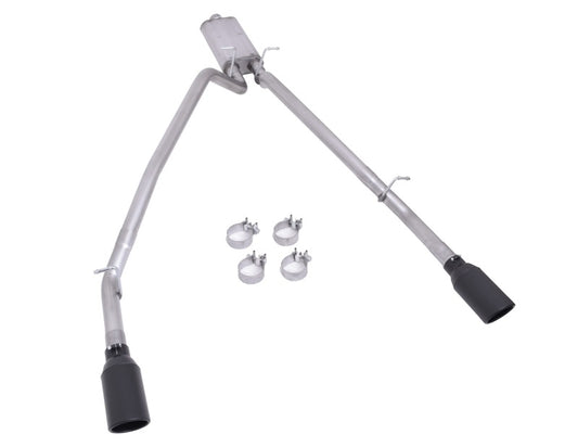 Gibson 2025 Ram 1500 3.0L I6 DOHC 2.5in Cat-Back Dual Split Exhaust - Black