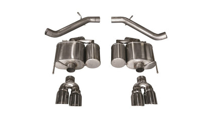 Corsa 2016-2019 Cadillac ATS-V 3.6T 4in Polished Sport Axle-Back Exhaust