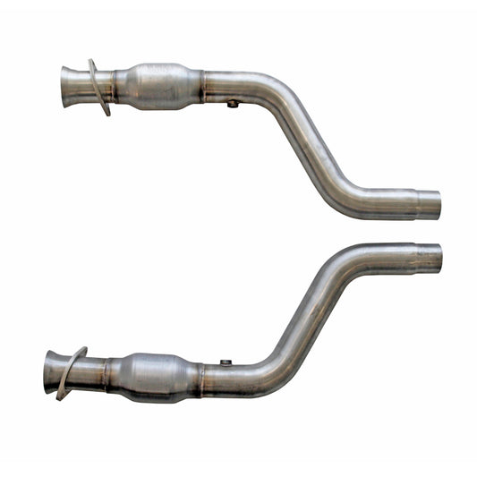 BBK 05-15 Dodge Challenger Charger Short Mid X Pipe w/Catalytic Converters 2-3/4 For LT Headers