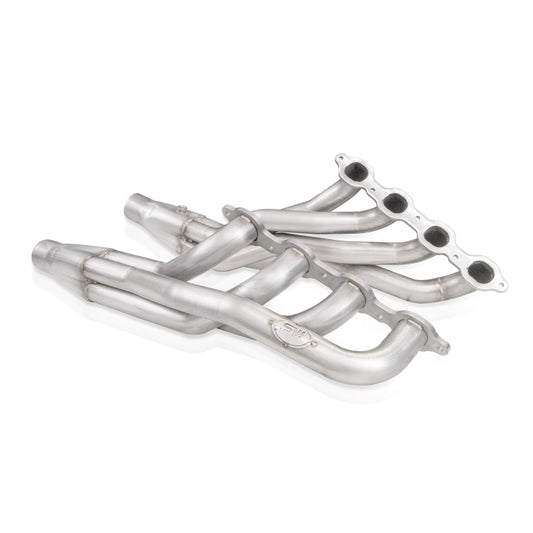 Stainless Works 2020-21 Silverado HD 6.6L 2in Long Tube Header Kit Performance Connect