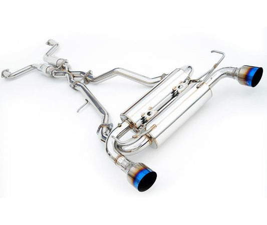 Invidia 09+ 370Z Gemini Rolled Stainless Steel Tip Cat-back Exhaust