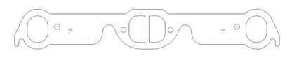 Cometic Pontiac 326/350/389/400/421/428/455 V8 .030in MLS Exhaust Manifold Gasket Set
