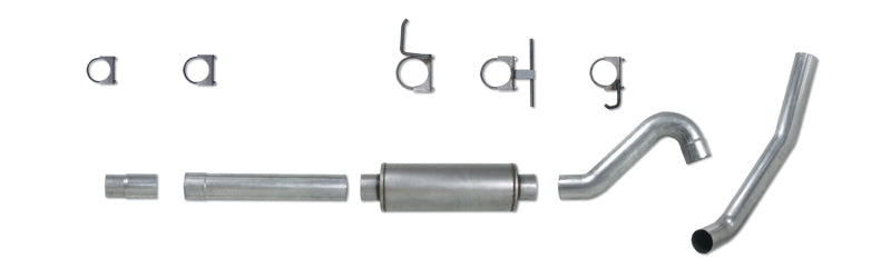 Diamond Eye KIT 4in Catback Single AL: 03-06 FORD 6.0L EXCURSION