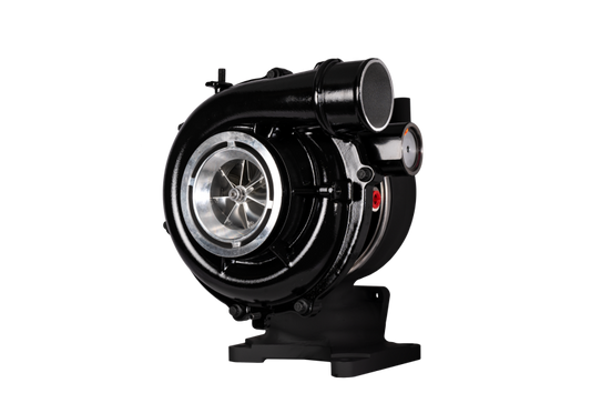 Fleece Performance 04.5-10 Chevy Duramax (LLY/LBZ/LMM) 63mm STREET VNT Cheetah Turbo w/ HX40 Outlet