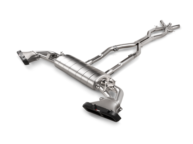 Akrapovic 11-12 BMW 1 Series M Coupe (E82) Evolution Line Cat Back (Titanium) w/ Carbon Tips