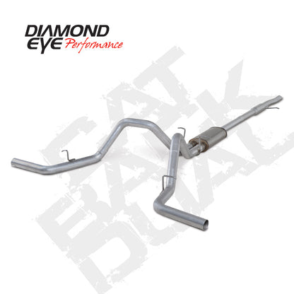 Diamond Eye KIT 3in Catback DUAL GAS AL CHEVY/GM 4.3L 5.3L 1500