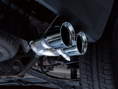 AWE Tuning 2021+ GMC Tahoe/Yukon 5.3L 0FG Side Exit Catback Exhaust - Chrome Silver Tips