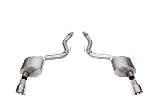 Corsa 2024+ Ford Mustang Sport Axle-Back Dual Rear Exit with 4.5in Polished Pro-Series Tips