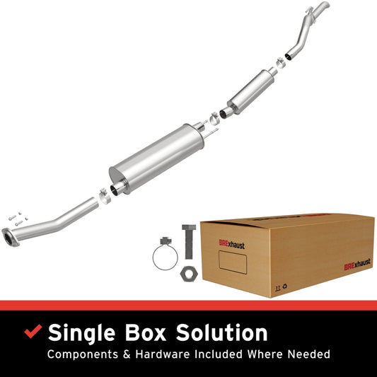 BRExhaust 16-21 Chevrolet Malibu 1.5L Turbo Replacement Exhaust System