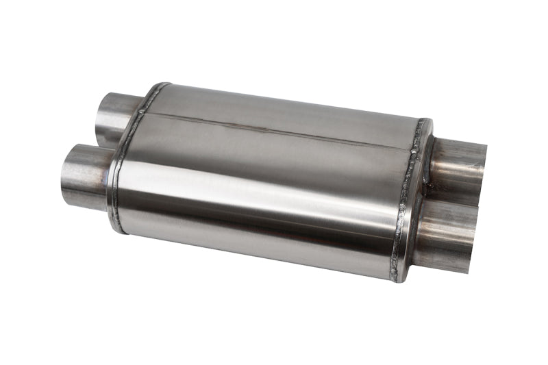Corsa 304 Stainless Steel 2.75in Pro Series Packed Resonator (Slip Fit) (2-3DB) - Brushed