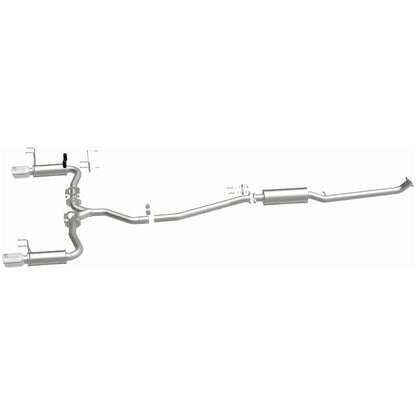 MagnaFlow 16-18 Honda Civic L4 2.0L Street Series Cat-Back Exhaust w/ Polished Tips