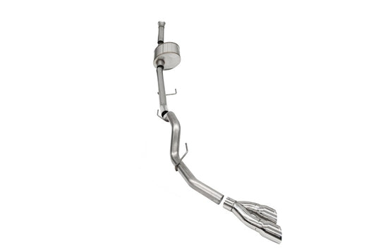Corsa 2021-2025 Ford F-150 SuperCab/6.5in Bed 5.0L V8 Xtreme Cat-Back Single Side Exit-Polished