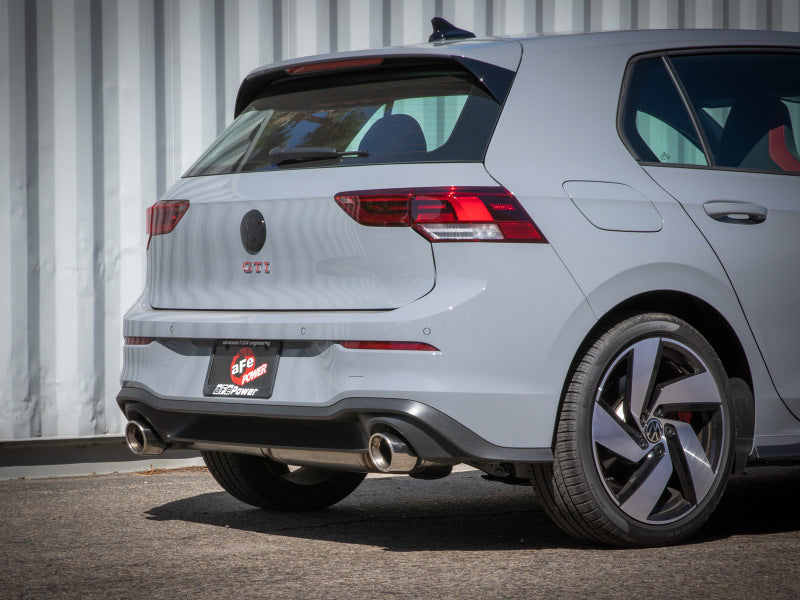 aFe 22-24 Volkswagen GTI MACH Force-Xp 3 to 2-1/2 IN Stainless Steel Cat-Back Exhaust w/Polished Tip