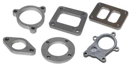 Vibrant Mitsubishi EVO 789 and X Turbo Inlet Flange Mild Steel 1/2in Thick (Drilled Holes)