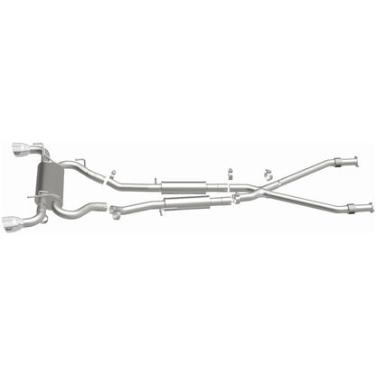 MagnaFlow Cat-Back 09-17 Nissan 370Z V6 3.7L Street Series SS 2.25in Dual Split Rear Exit Exhaust
