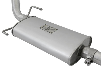 aFe Scorpion 2-1/2in Aluminized Steel Cat-Back Exhaust w/ Black Tips 07-17 Toyota FJ Cruiser V6 4.0L