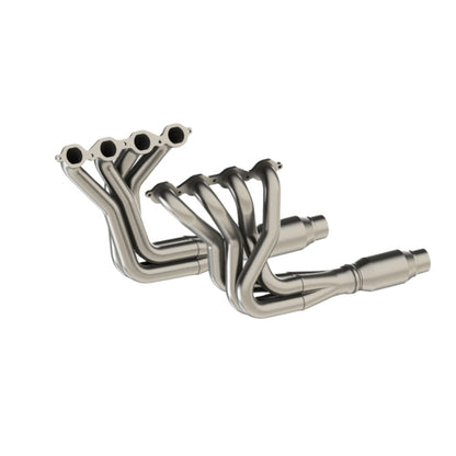 Kooks 67-69 Chevrolet Camaro Firebird 1-7/8in x 3in LT Swap Header w/ Green Catted Connection Pipes